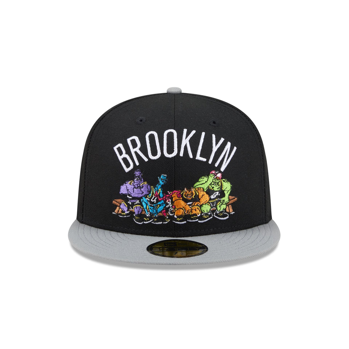 Space Jam x Brooklyn Nets Monstars Black 59FIFTY Fitted Hat