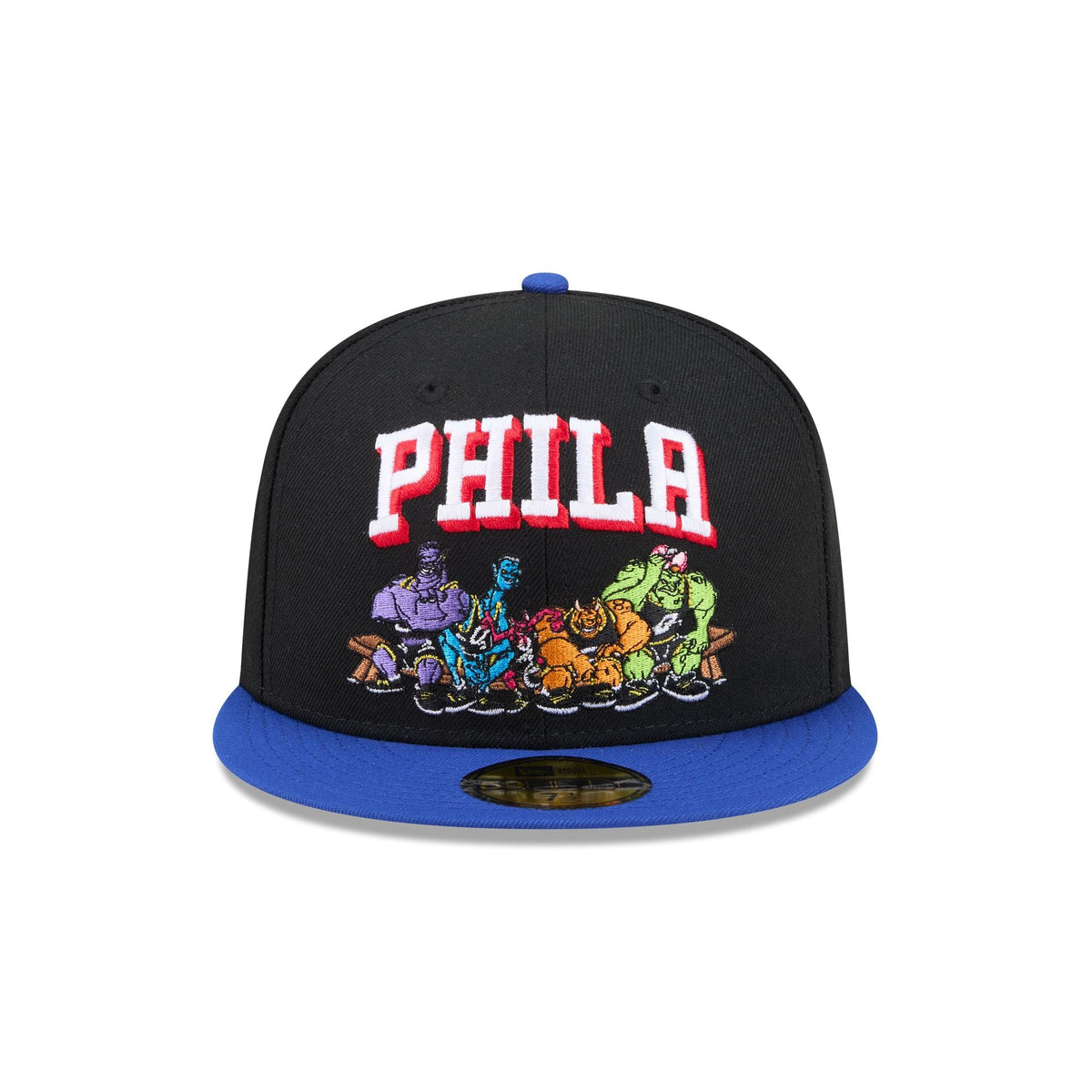 Space Jam x Philadelphia 76ers Monstars Black 59FIFTY Fitted Hat