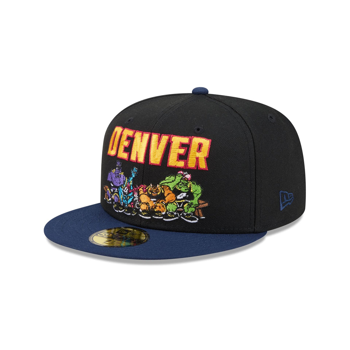 Space Jam x Denver Nuggets Monstars Black 59FIFTY Fitted Hat