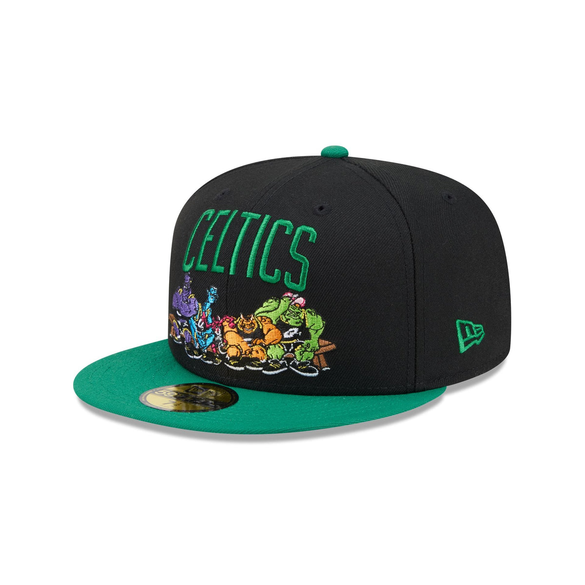 Space Jam x Boston Celtics Monstars Black 59FIFTY Fitted Hat