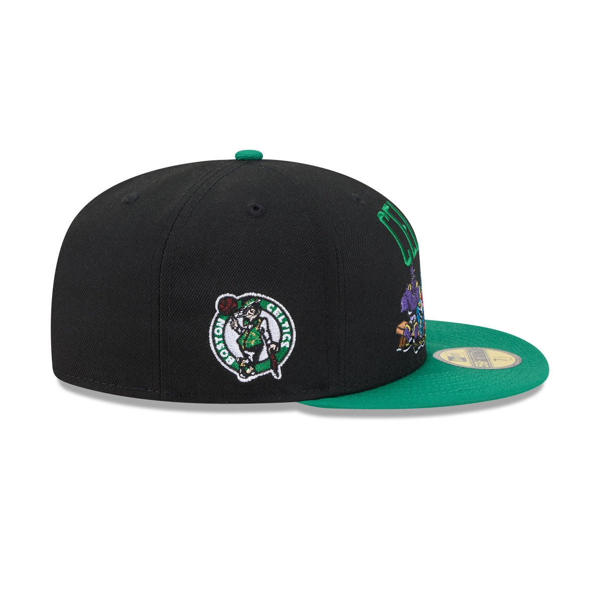 Space Jam x Boston Celtics Monstars Black 59FIFTY Fitted Hat