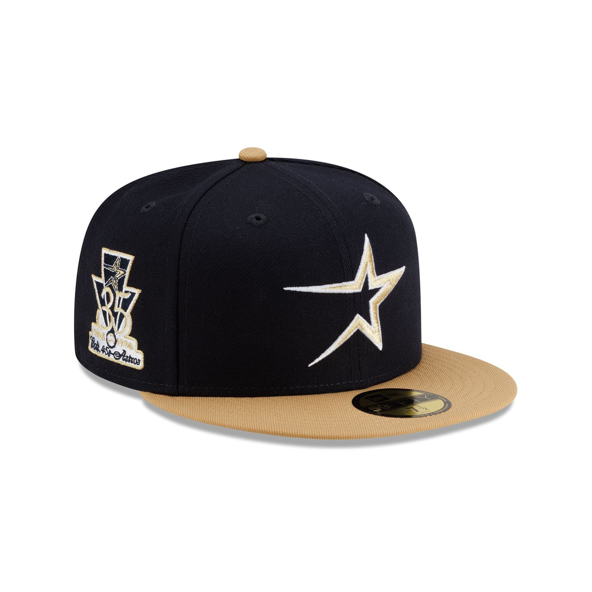 Houston Astros Anniversary Sidepatch 59FIFTY Fitted Hat