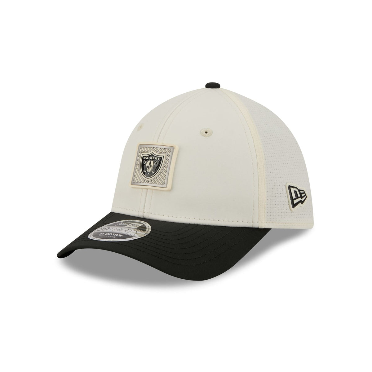 Las Vegas Raiders 2026 Training 39THIRTY M-Crown Stretch-Fit Hat