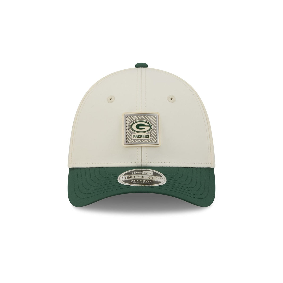 Green Bay Packers 2026 Training 39THIRTY M-Crown Stretch-Fit Hat