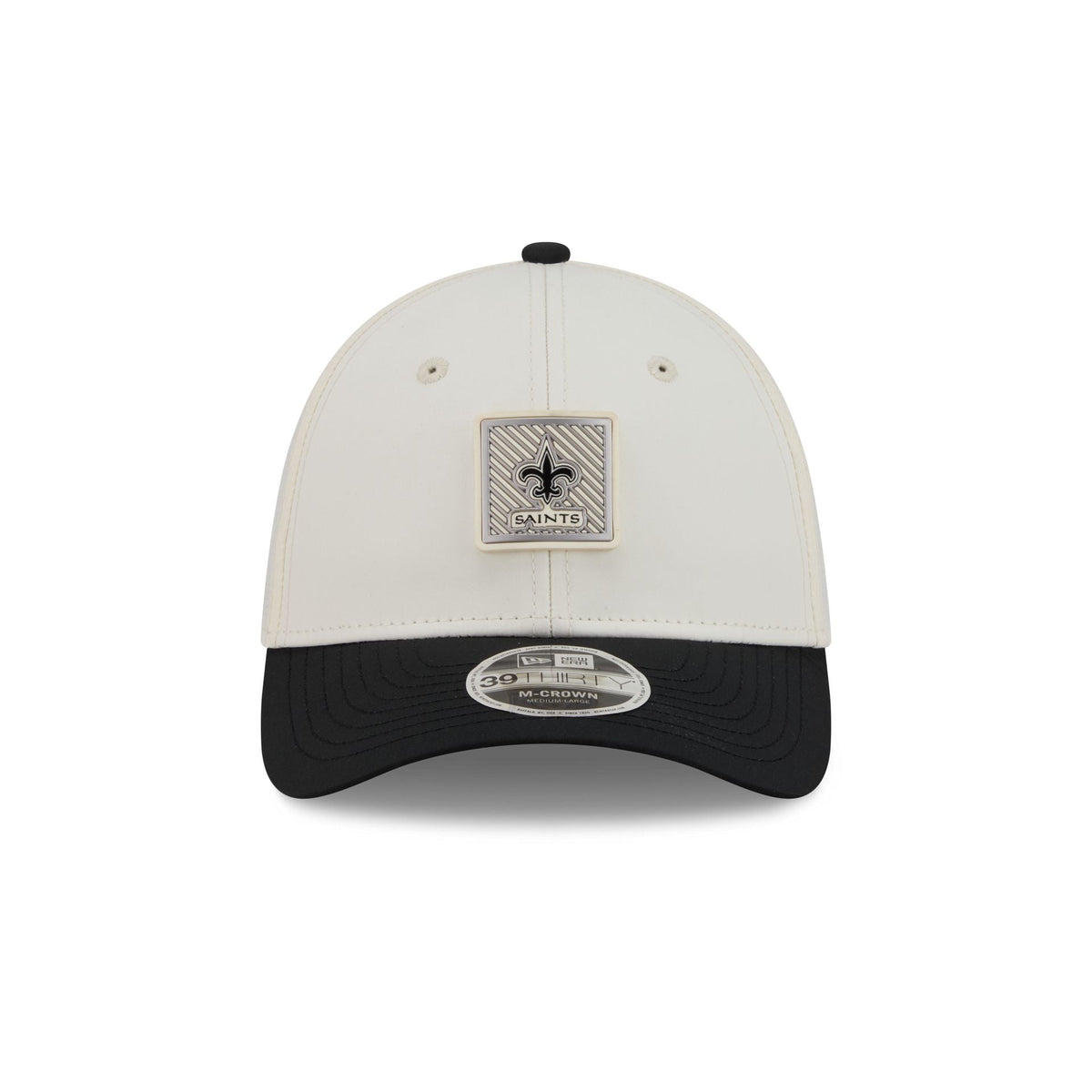 New Orleans Saints 2026 Training 39THIRTY M-Crown Stretch-Fit Hat