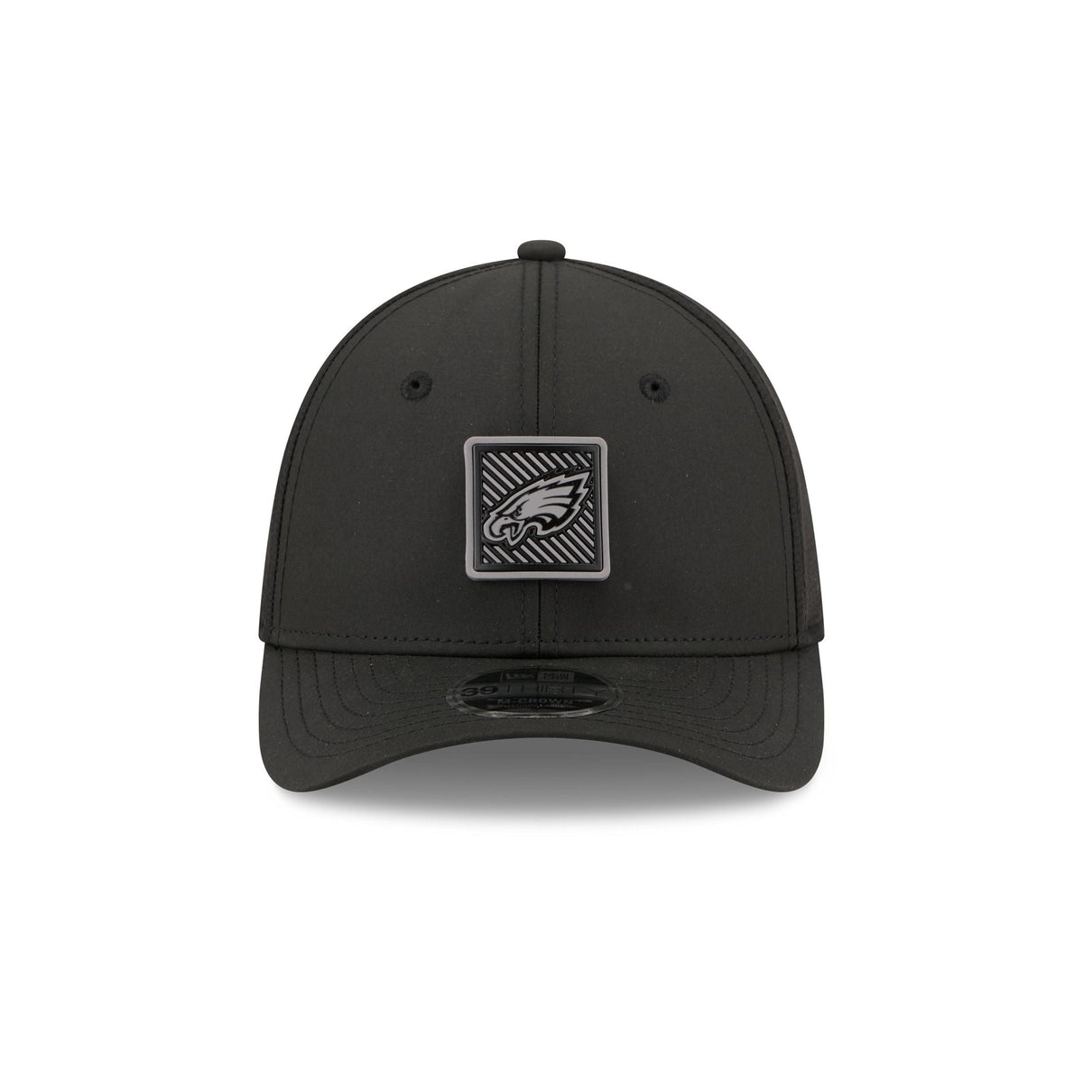 Philadelphia Eagles 2026 Training Black 39THIRTY M-Crown Stretch-Fit Hat