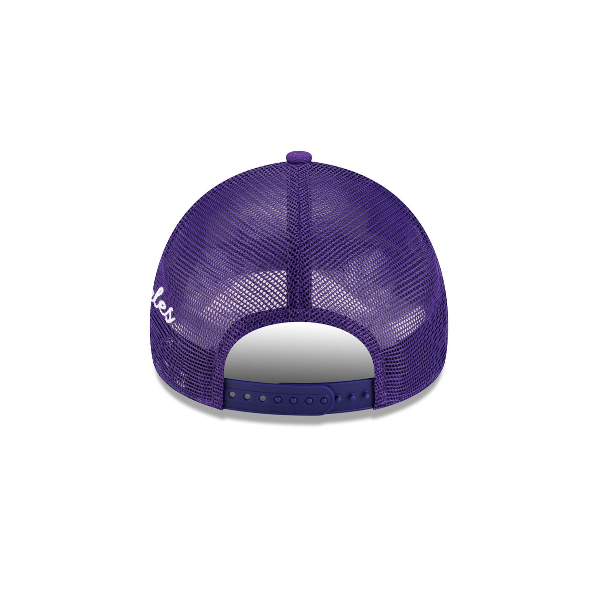 Los Angeles Lakers Side Script 9FORTY A-Frame Trucker Hat