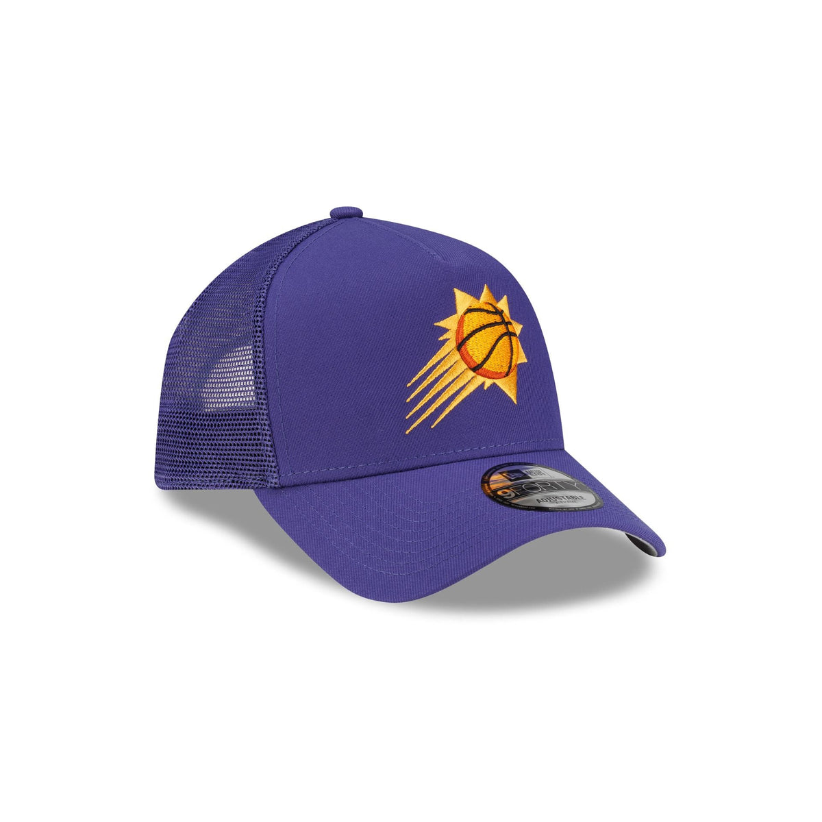 Phoenix Suns Side Script 9FORTY A-Frame Trucker Hat