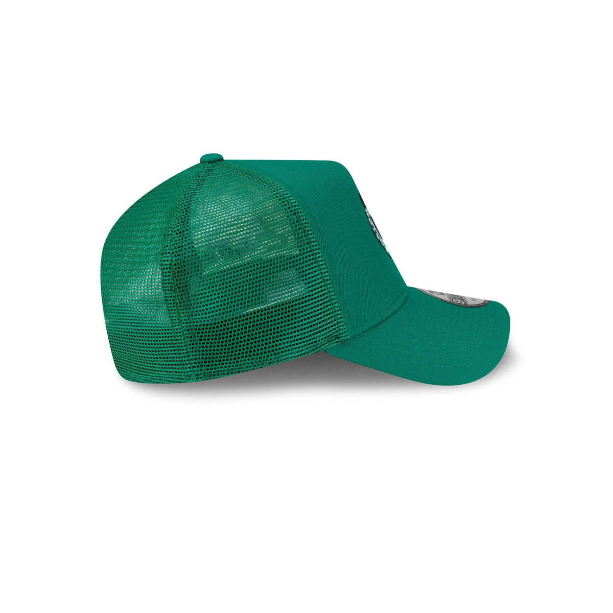 Boston Celtics Side Script 9FORTY A-Frame Trucker Hat