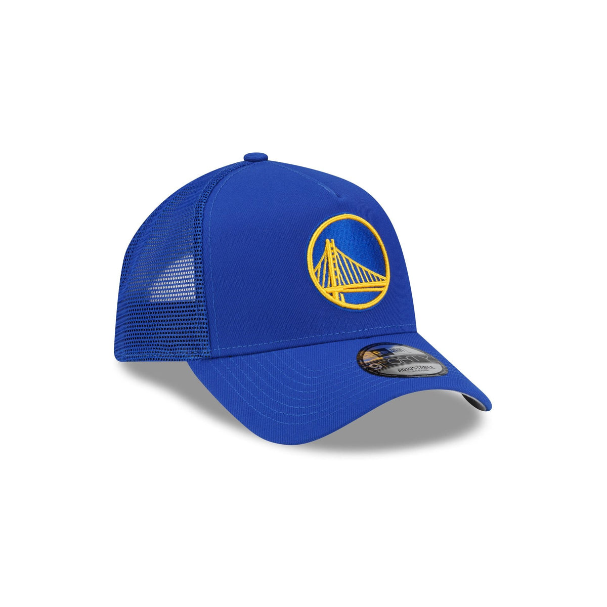 Golden State Warriors Side Script 9FORTY A-Frame Trucker Hat