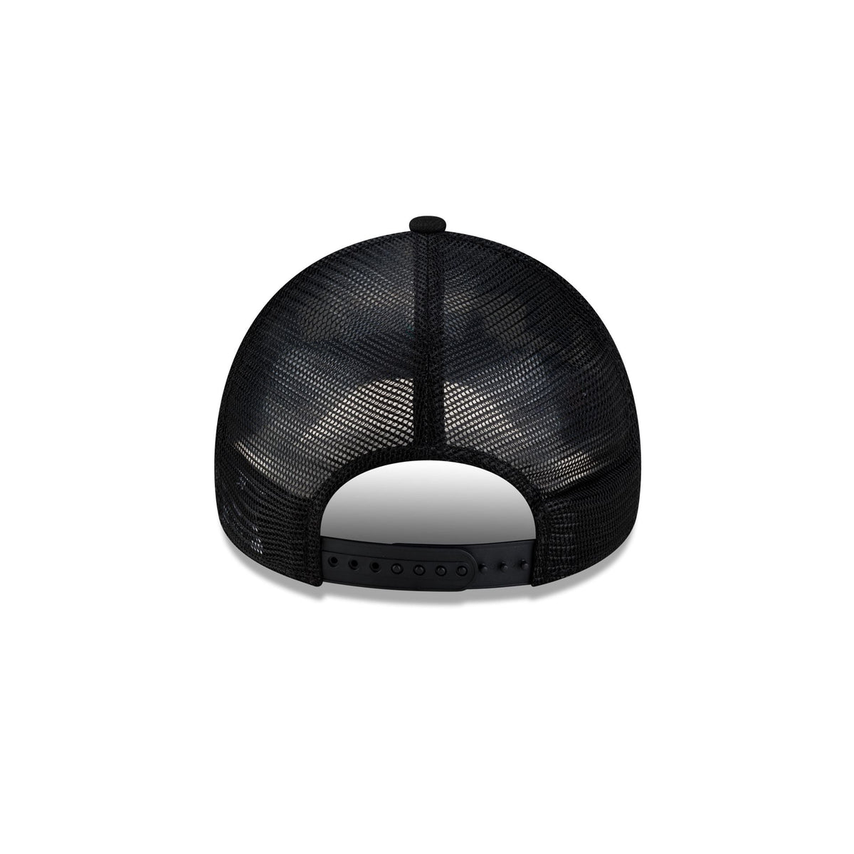Dallas Cowboys Side Script Black 9FORTY A-Frame Trucker Hat