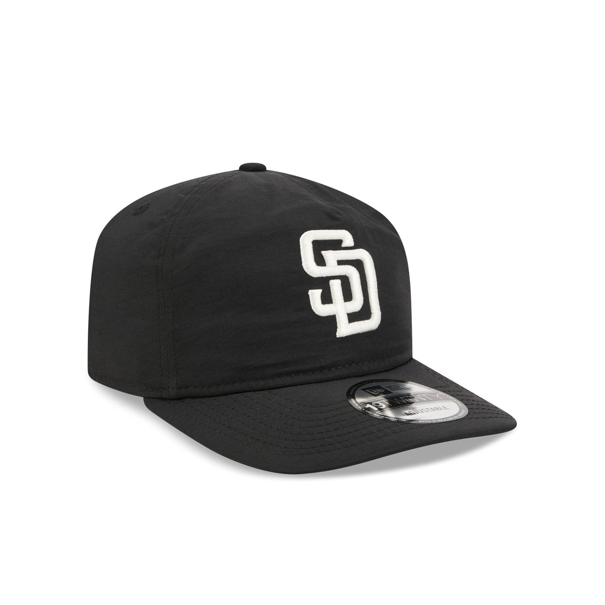 San Diego Padres Black Nylon 19TWENTY Adjustable Hat