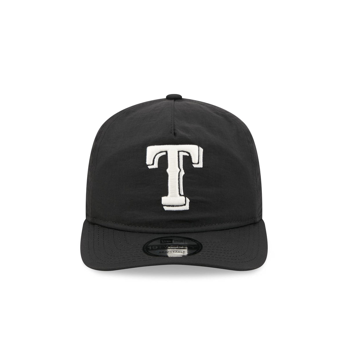 Texas Rangers Black Nylon 19TWENTY Adjustable Hat