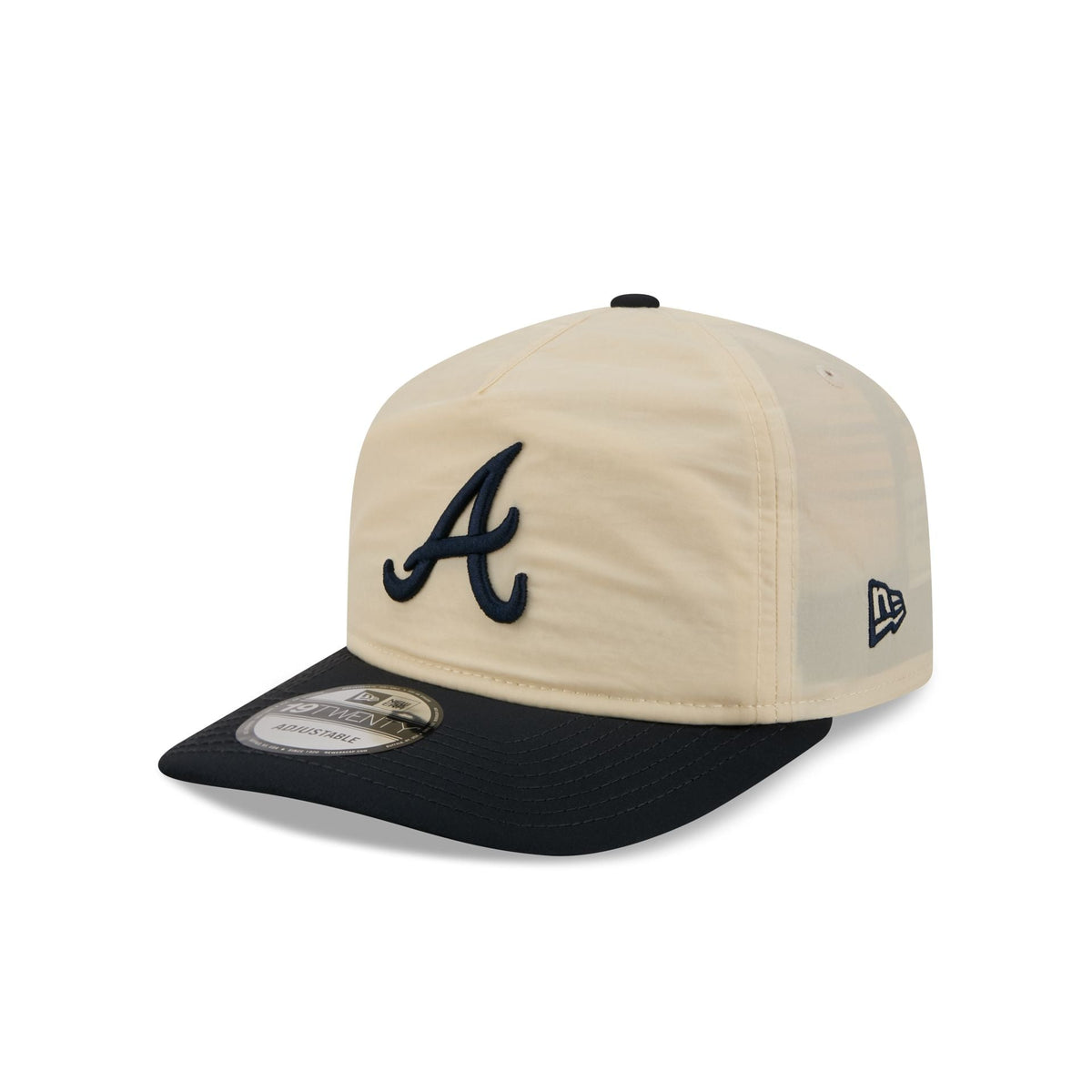 Atlanta Braves Chrome Nylon 19TWENTY Adjustable Hat