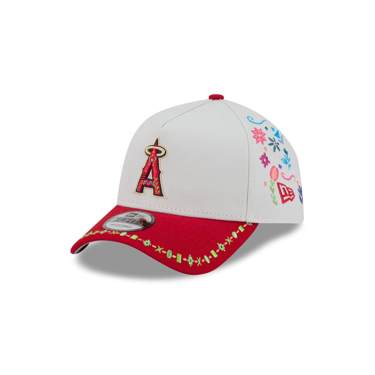 Los Angeles Angels Latin Heritage 9FORTY A-Frame Snapback Hat