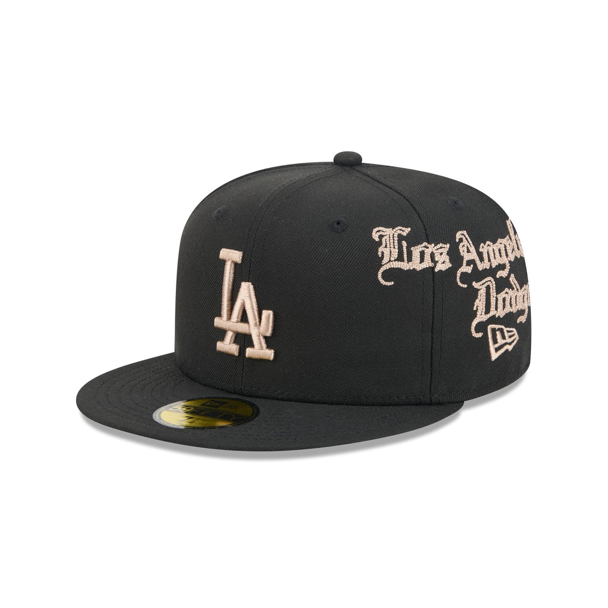 Los Angeles Dodgers Gothic Lettering 59FIFTY Fitted Hat
