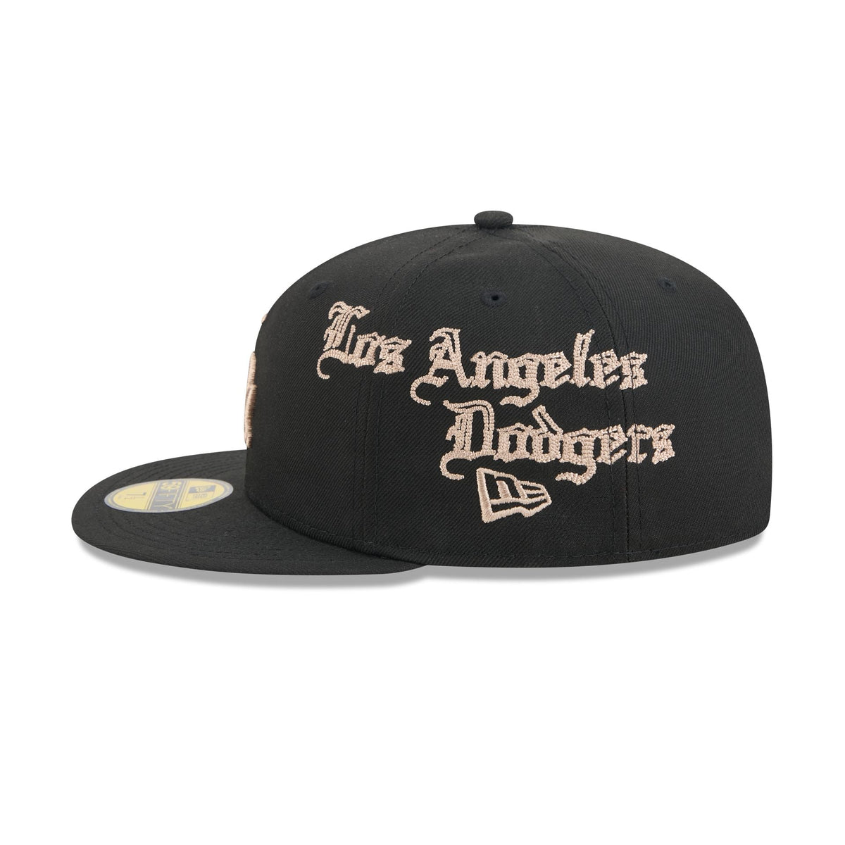 Los Angeles Dodgers Gothic Lettering 59FIFTY Fitted Hat