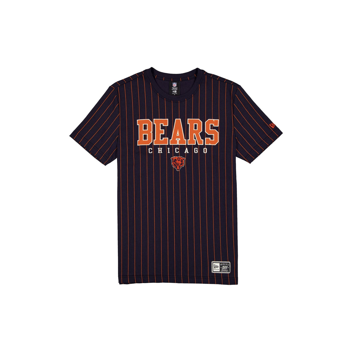 Chicago Bears Throwback Pinstripe Varsity T-Shirt