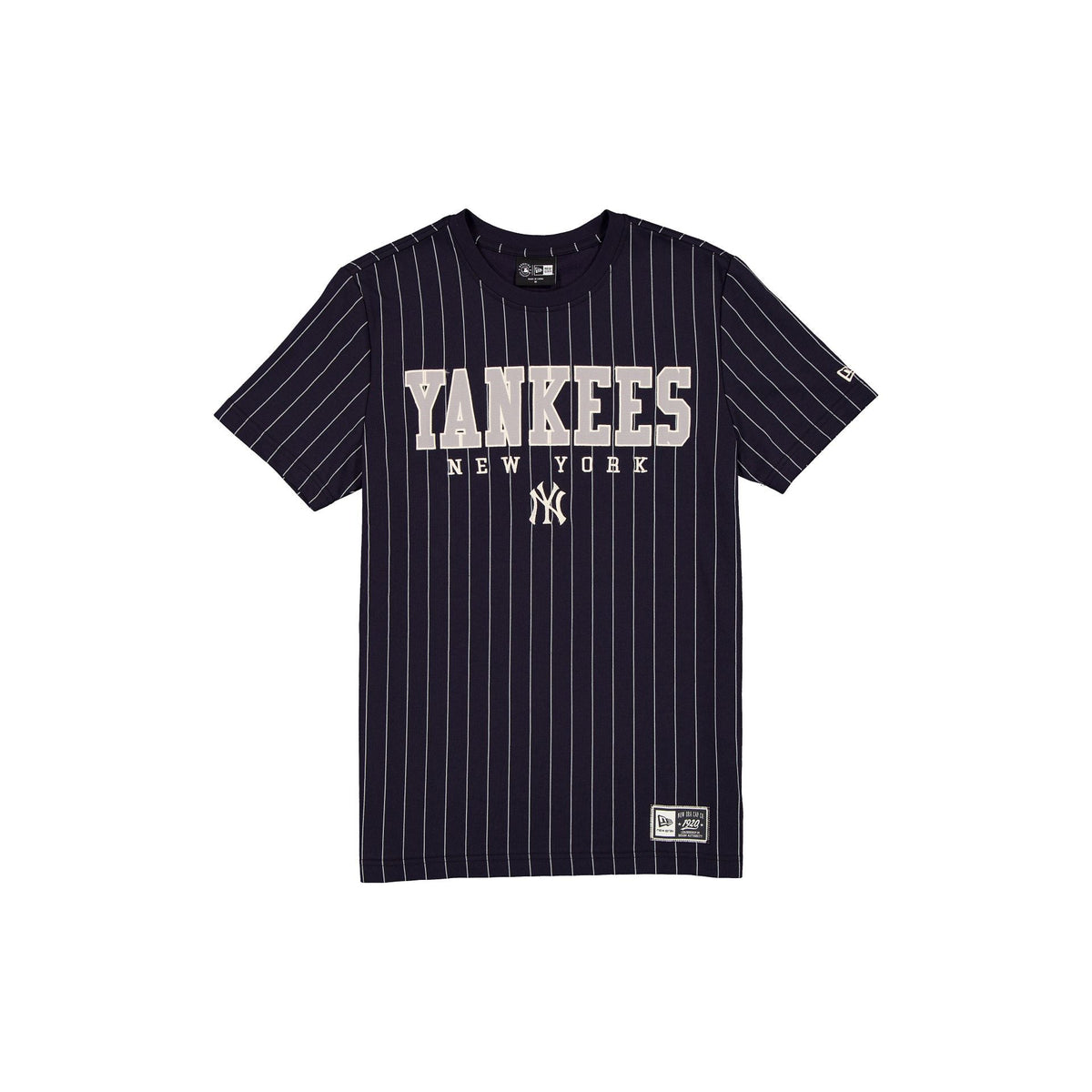 New York Yankees Throwback Pinstripe Varsity T-Shirt