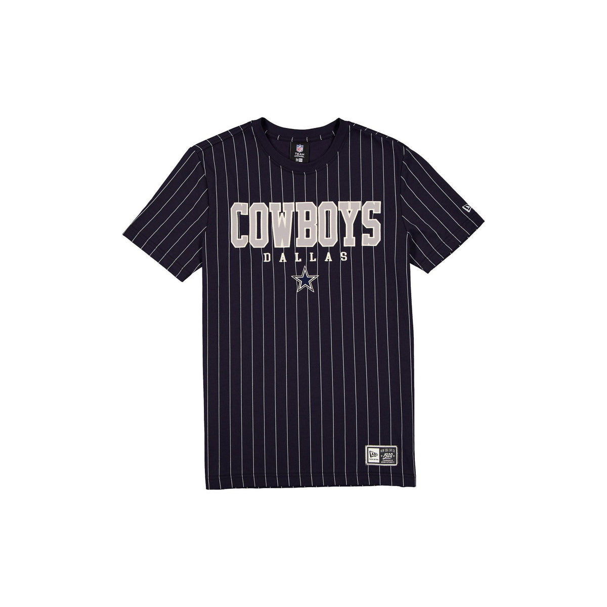 Dallas Cowboys Throwback Pinstripe Varsity T-Shirt