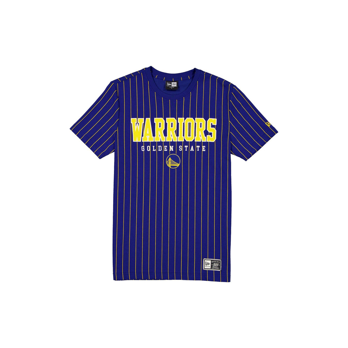 Golden State Warriors Throwback Pinstripe Varsity T-Shirt