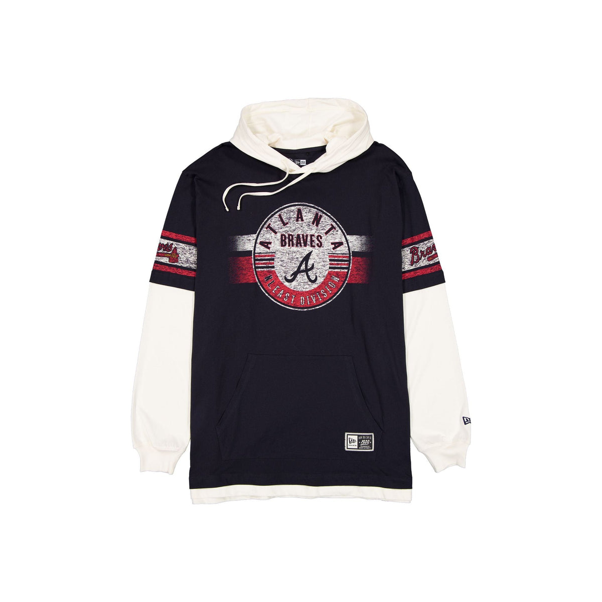 Atlanta Braves Throwback Chrome Twofer Hoodie