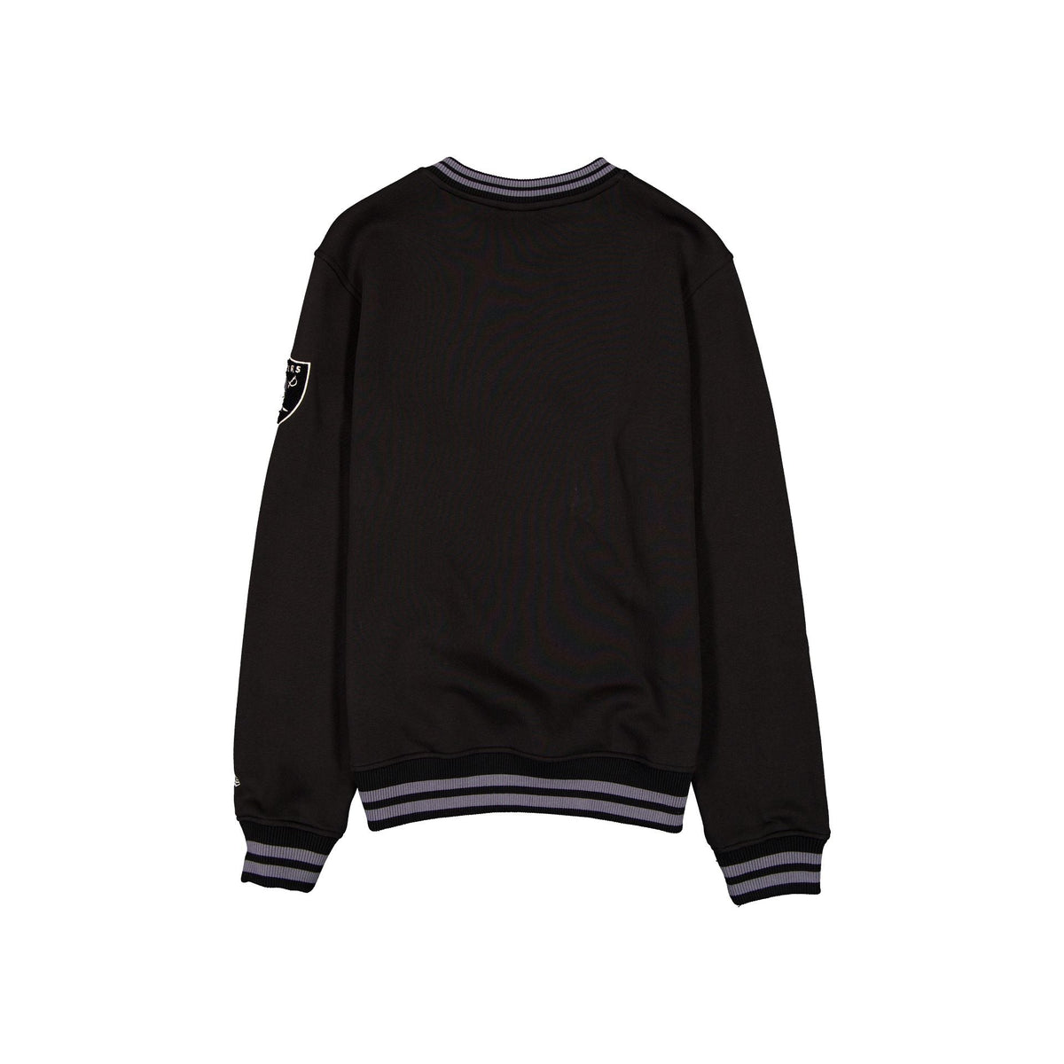 Las Vegas Raiders Throwback Boucle Black Crewneck
