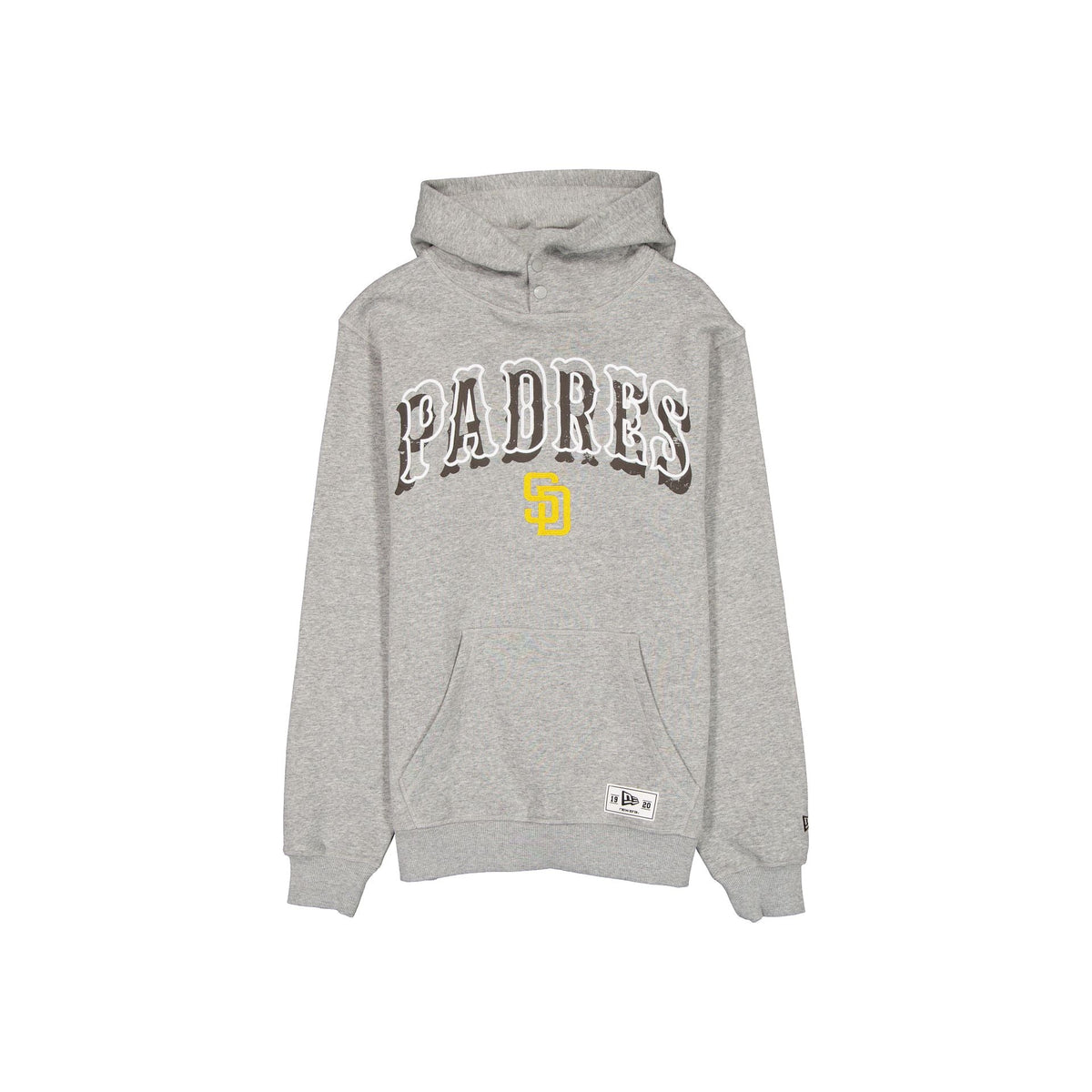 San Diego Padres Heather Gray Varsity Hoodie