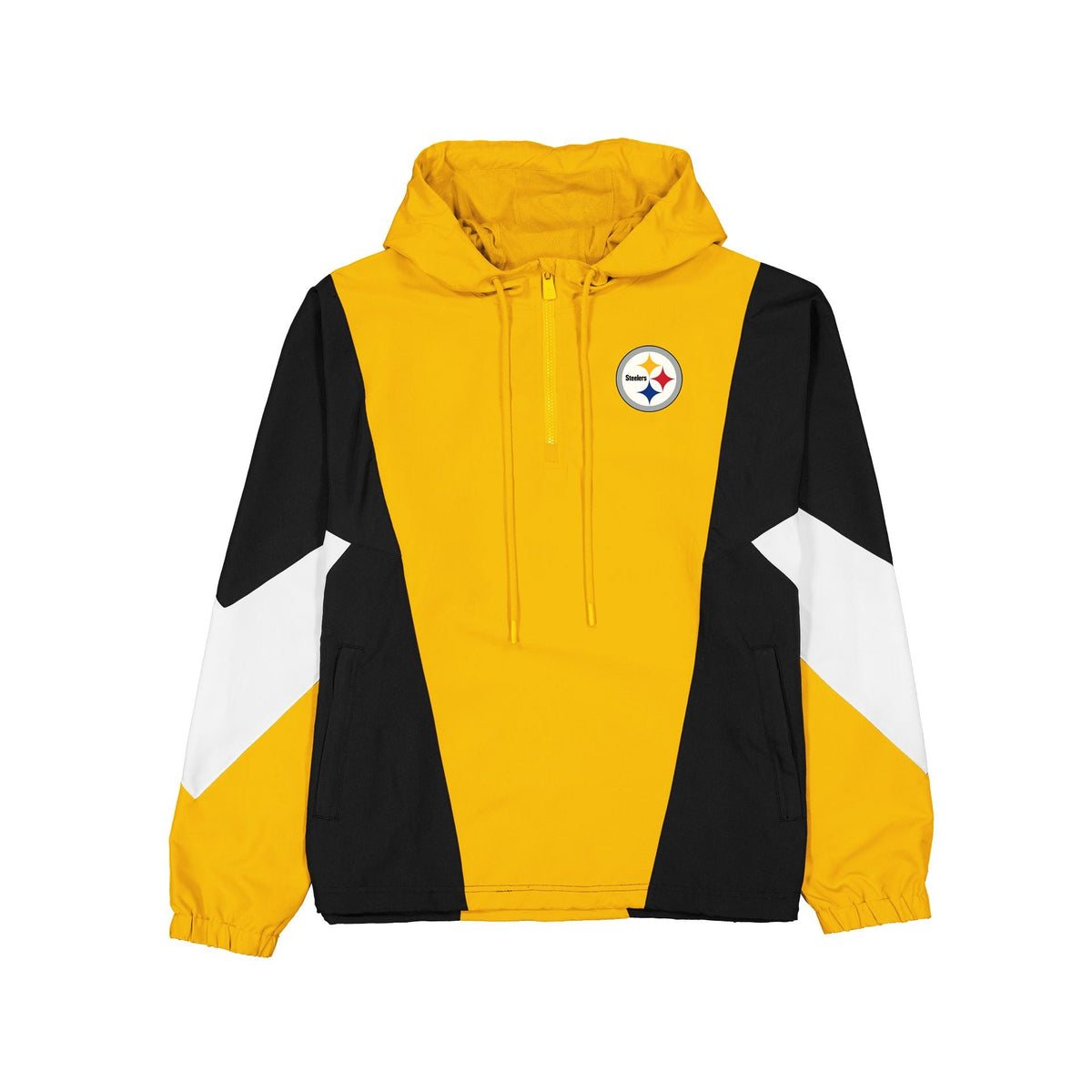 Pittsburgh Steelers Multicolor Quarter Zip Windbreaker