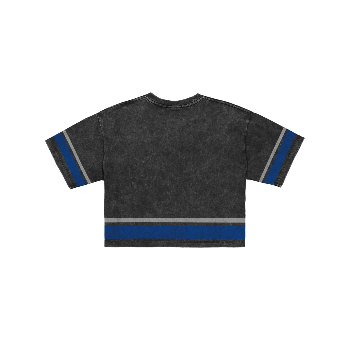 Los Angeles Dodgers Women's Vintage Stripe Cropped T-Shirt