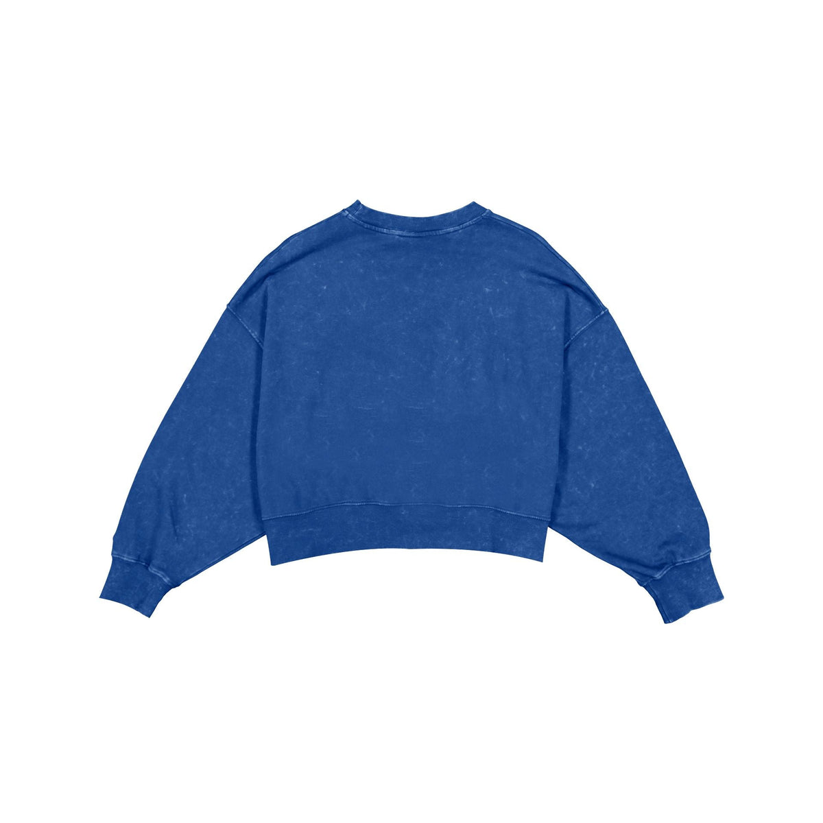 Dallas Cowboys Women's Throwback Cropped Washed Crewneck