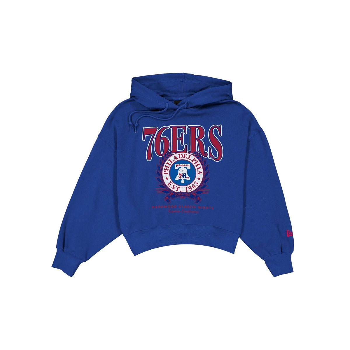 Philadelphia 76ers Women's Boxy Laurel Hoodie