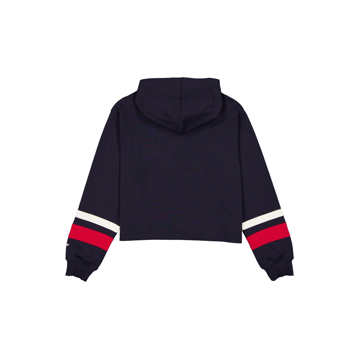 Boston Red Sox Women's Throwback Cropped Tie Hoodie
