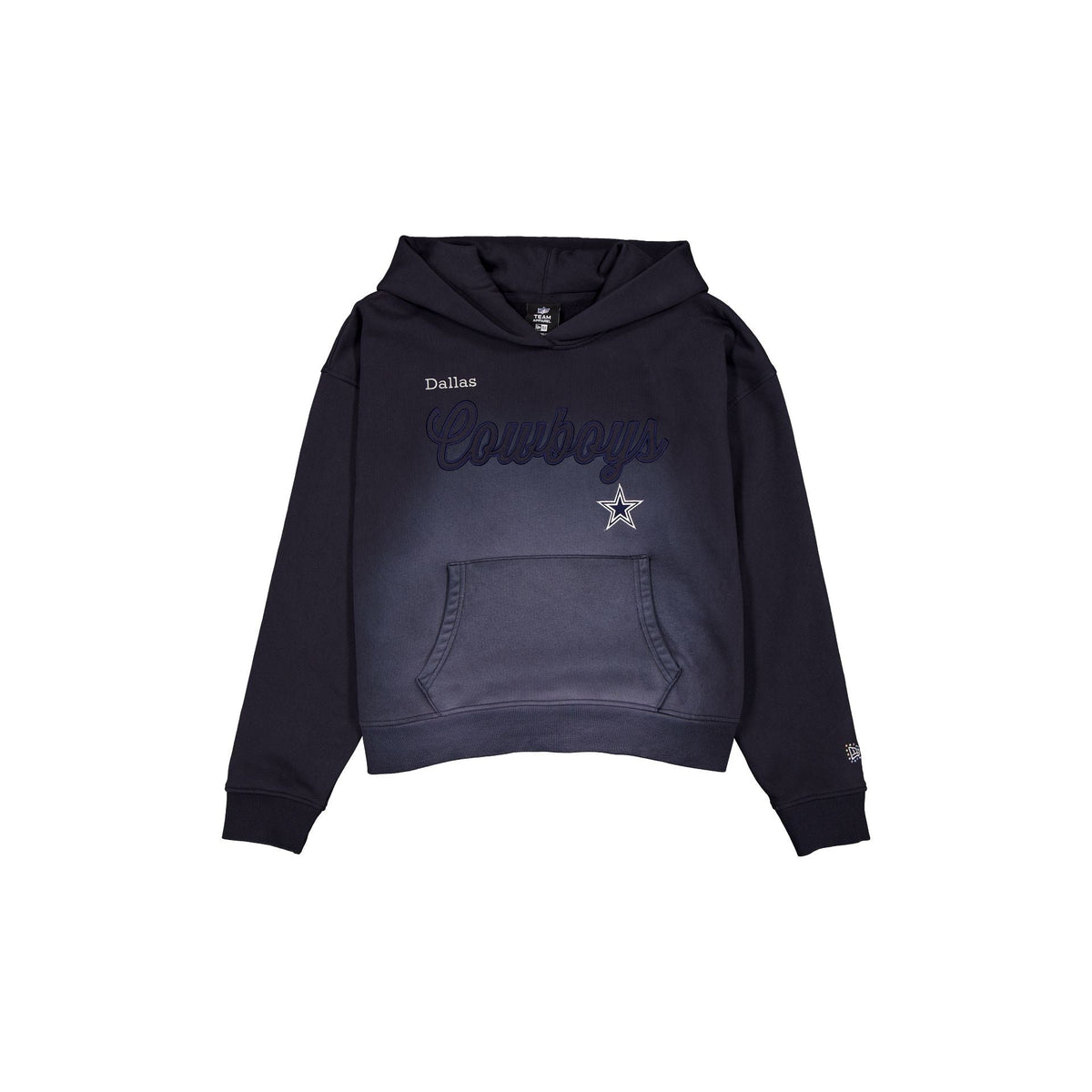 Dallas Cowboys Women's Washed Cropped Hoodie