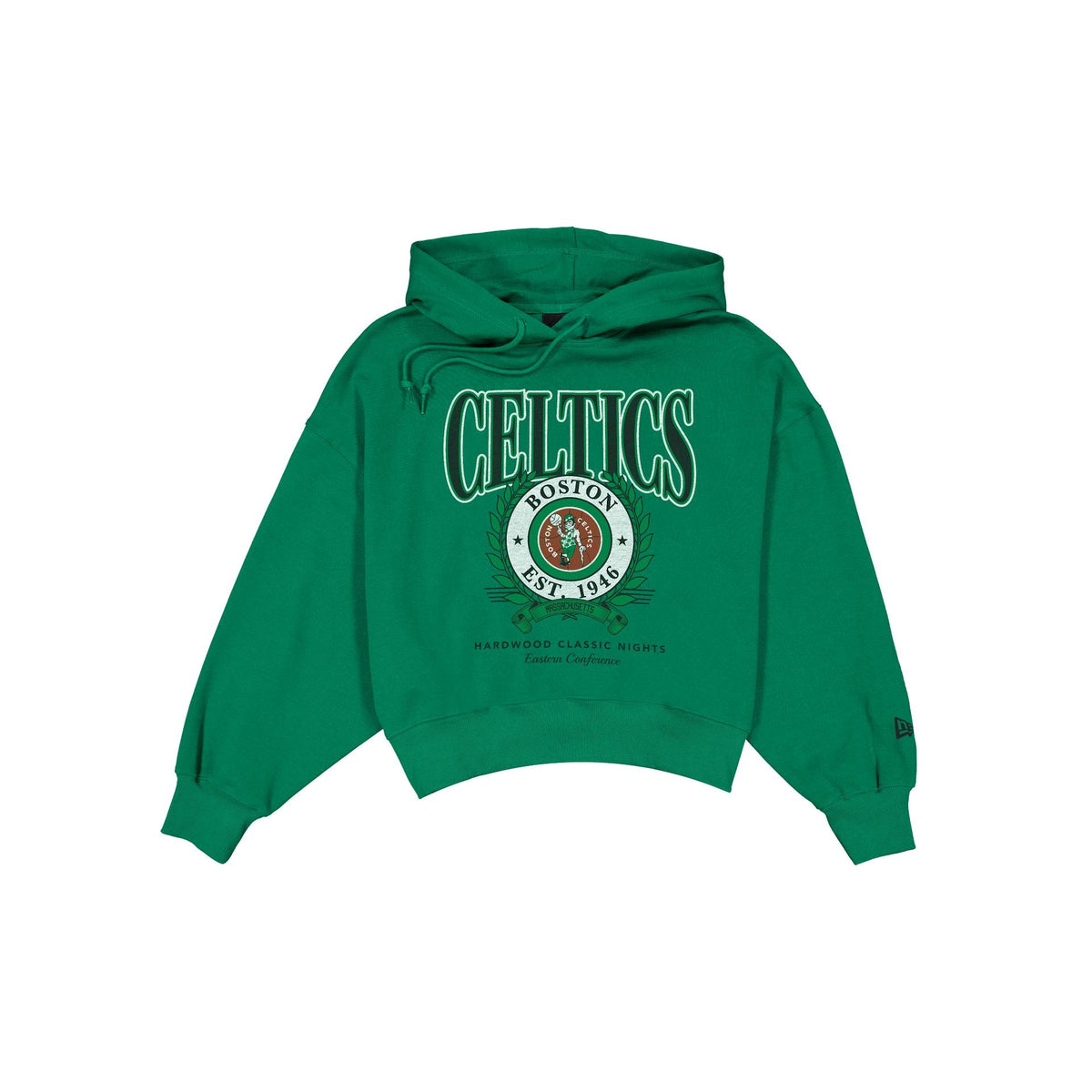 Boston Celtics Women's Boxy Laurel Hoodie