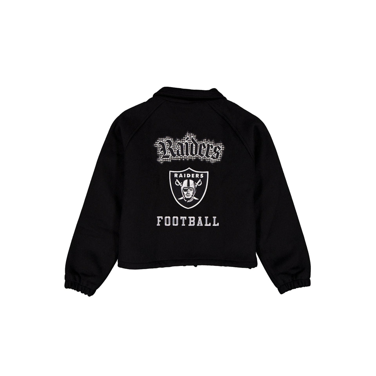Las Vegas Raiders Women's Cropped Wool Jacket