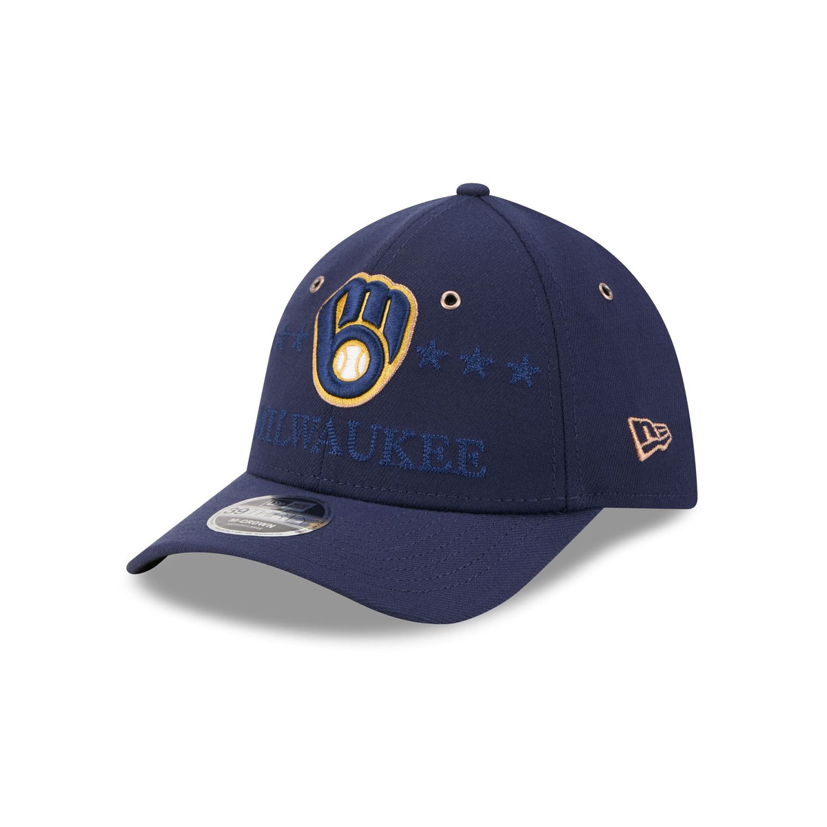 Milwaukee Brewers 2026 All-Star Game 39THIRTY M-Crown Stretch Fit Hat