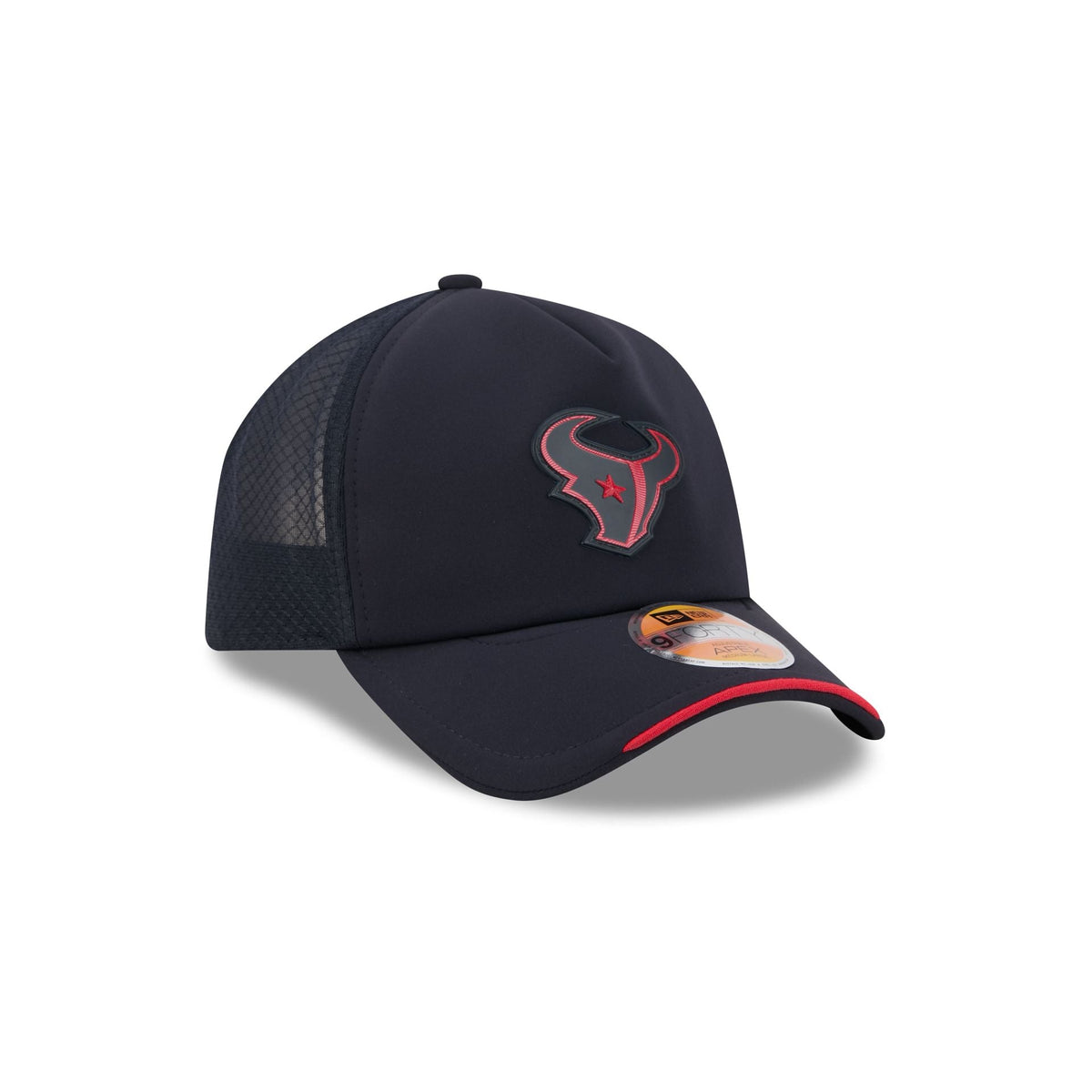 Houston Texans 2026 Sideline 9FORTY APEX Trucker Hat