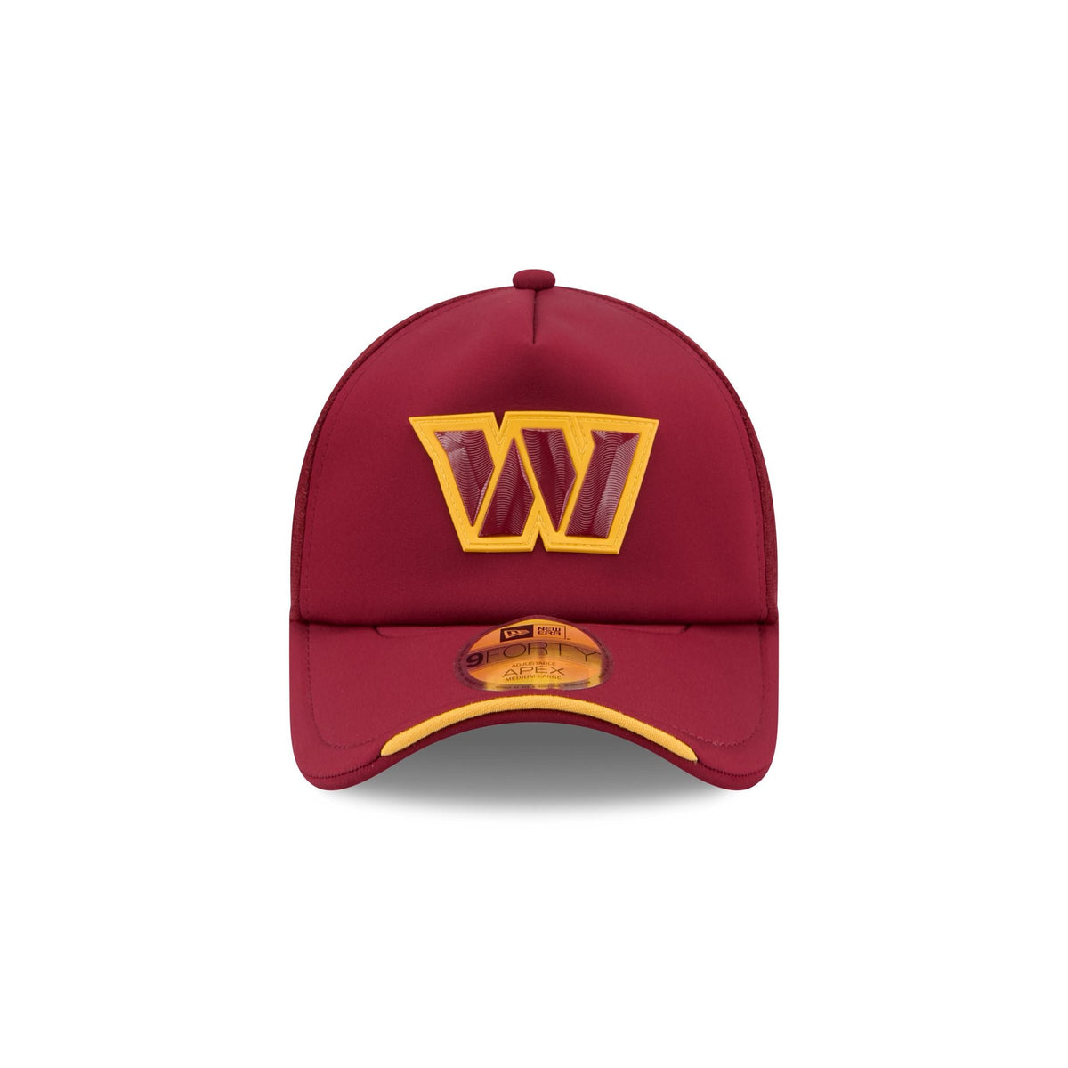 Washington Commanders 2026 Sideline 9FORTY APEX Trucker Hat