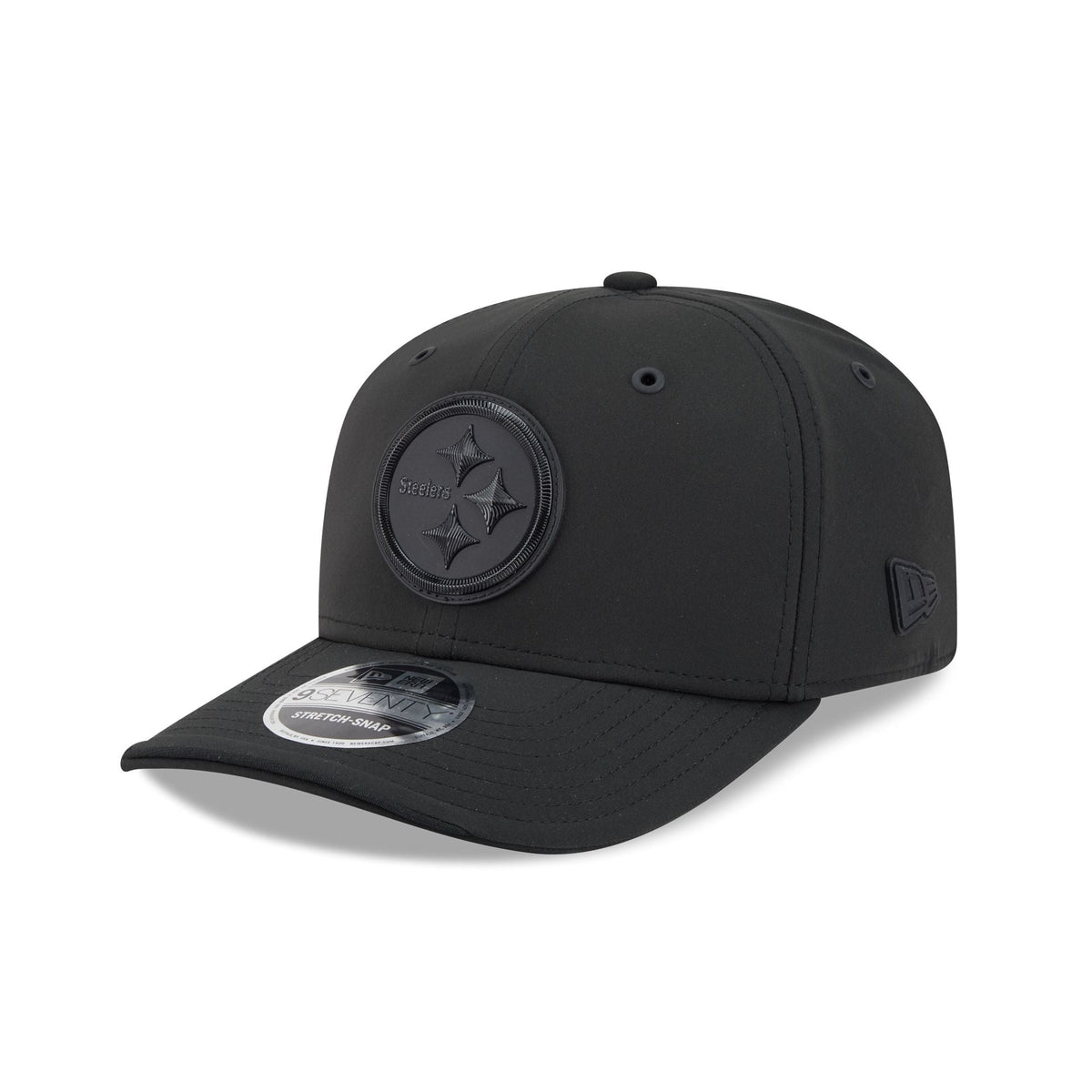Pittsburgh Steelers 2026 Sideline Black 9SEVENTY Stretch-Snap Hat