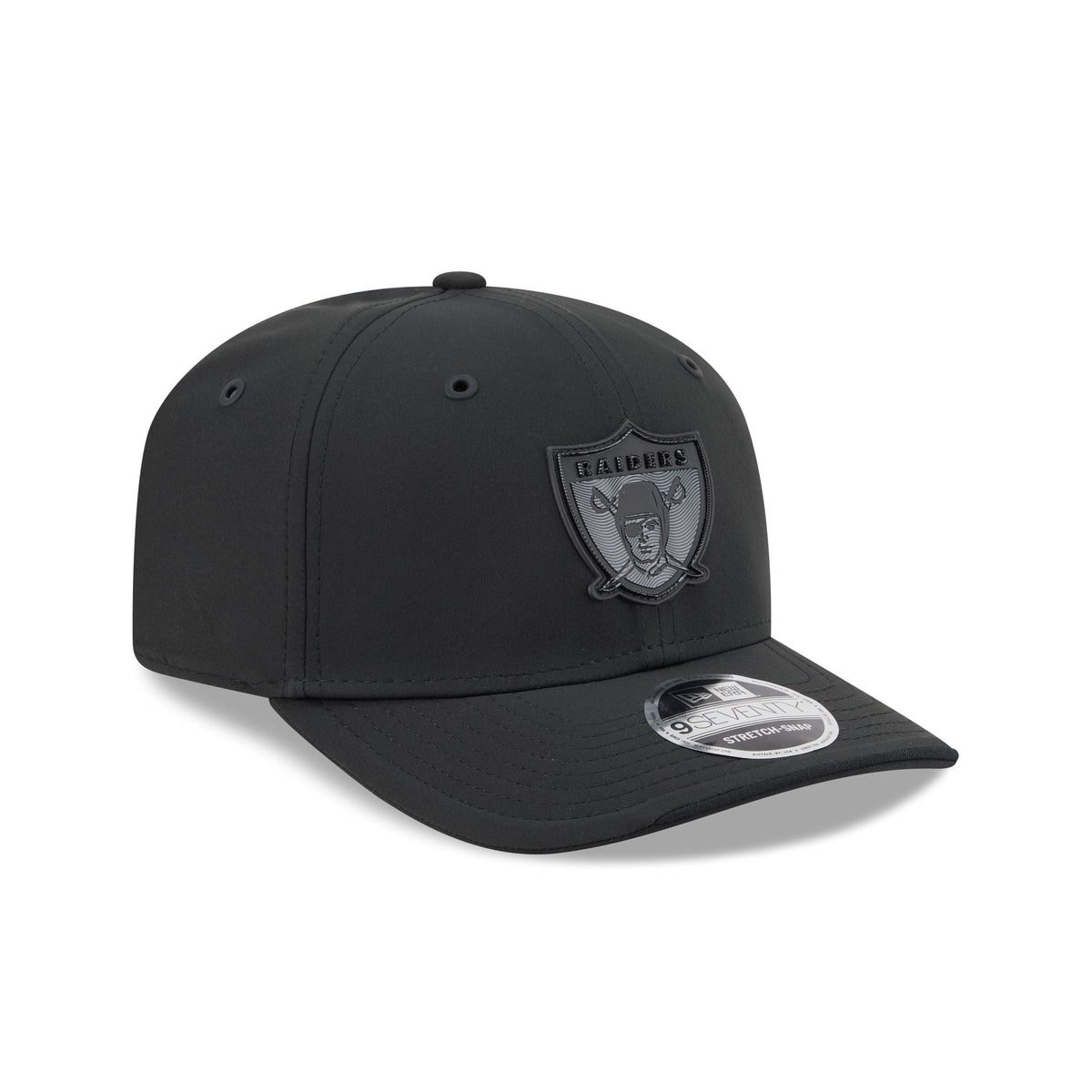 Las Vegas Raiders 2026 Sideline Black 9SEVENTY Stretch-Snap Hat