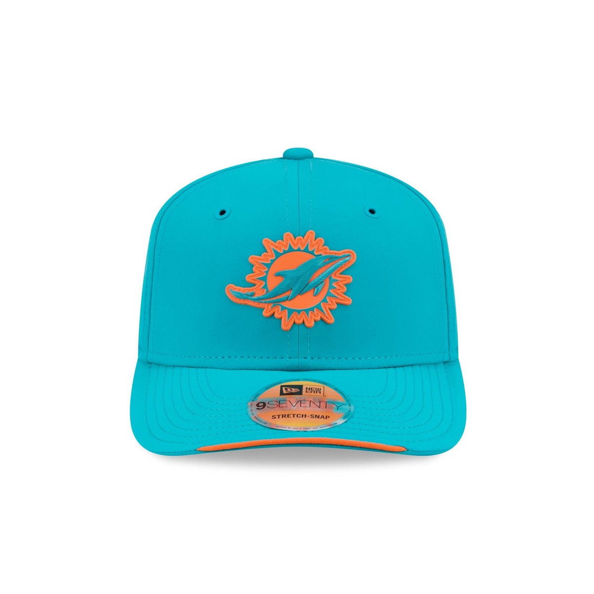 Miami Dolphins 2026 Sideline 9SEVENTY Stretch-Snap Hat