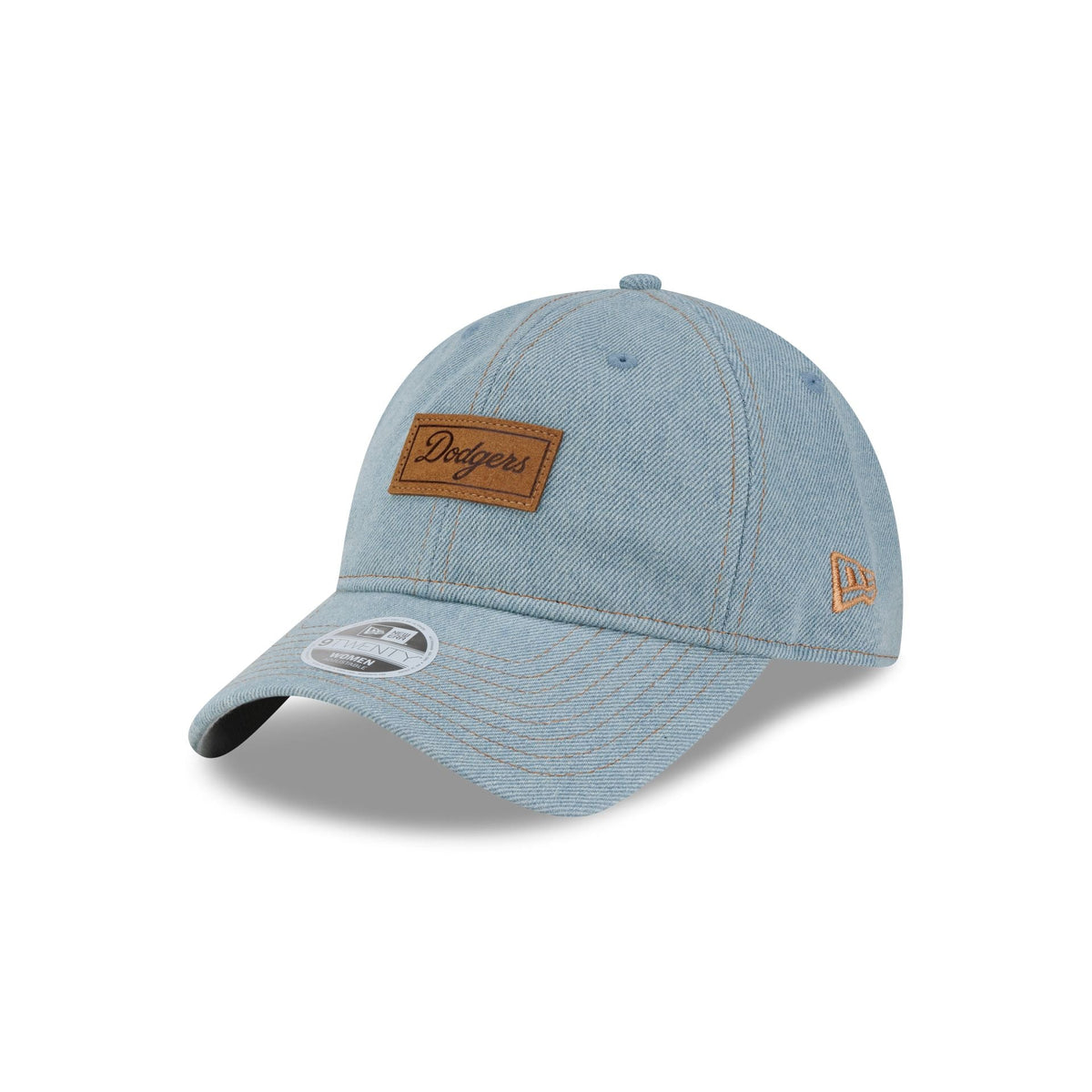 Los Angeles Dodgers Sky Blue Denim Women's 9TWENTY Adjustable Hat