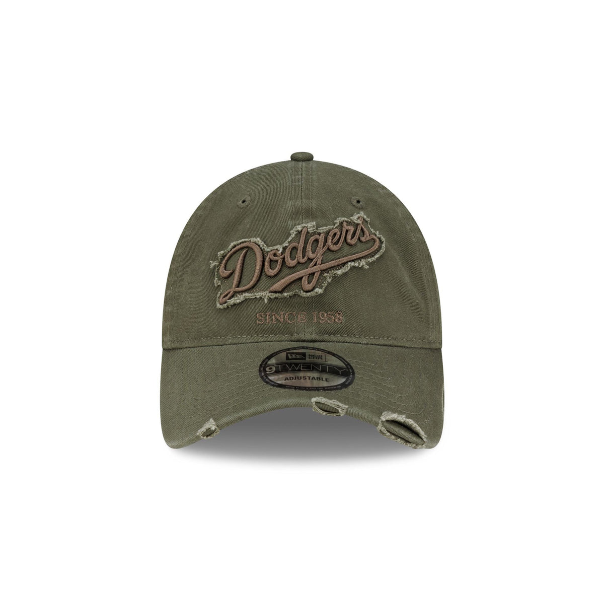 Los Angeles Dodgers Distressed Wordmark 9TWENTY Adjustable Hat