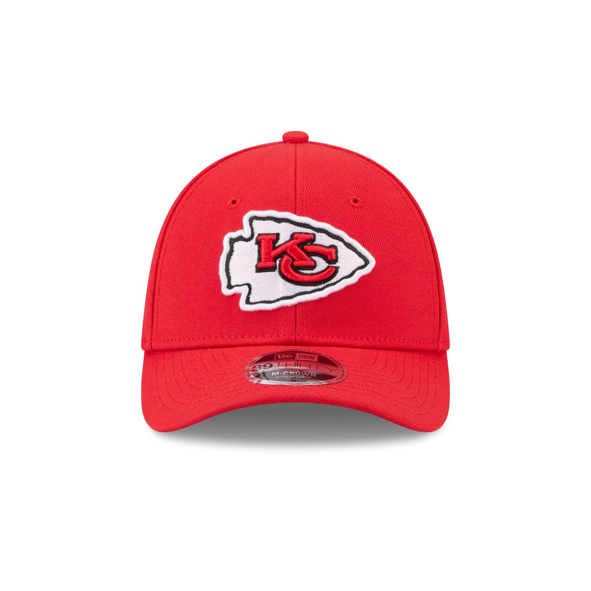 Kansas City Chiefs Team 39THIRTY M-Crown Stretch Fit Hat