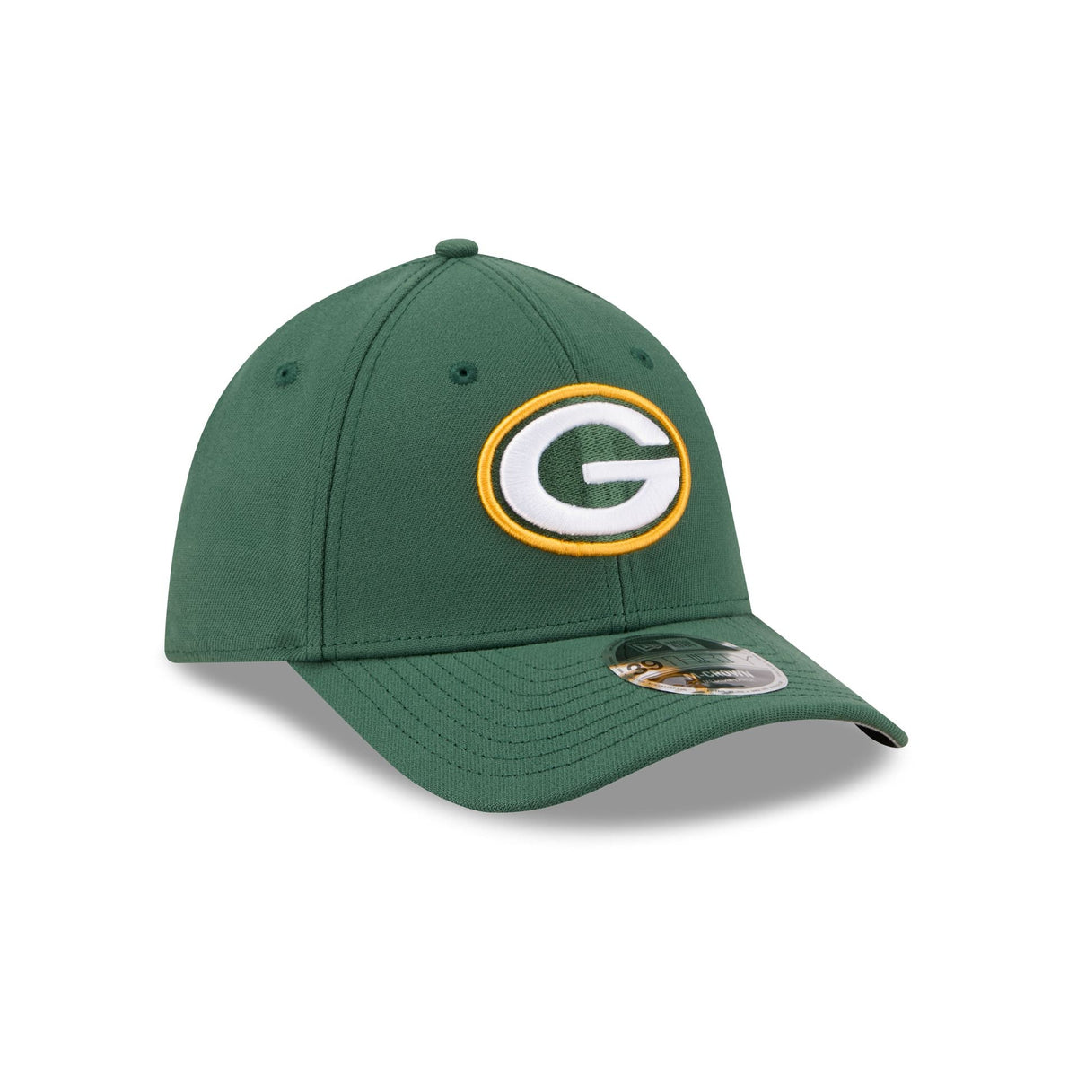 Green Bay Packers Team 39THIRTY M-Crown Stretch Fit Hat