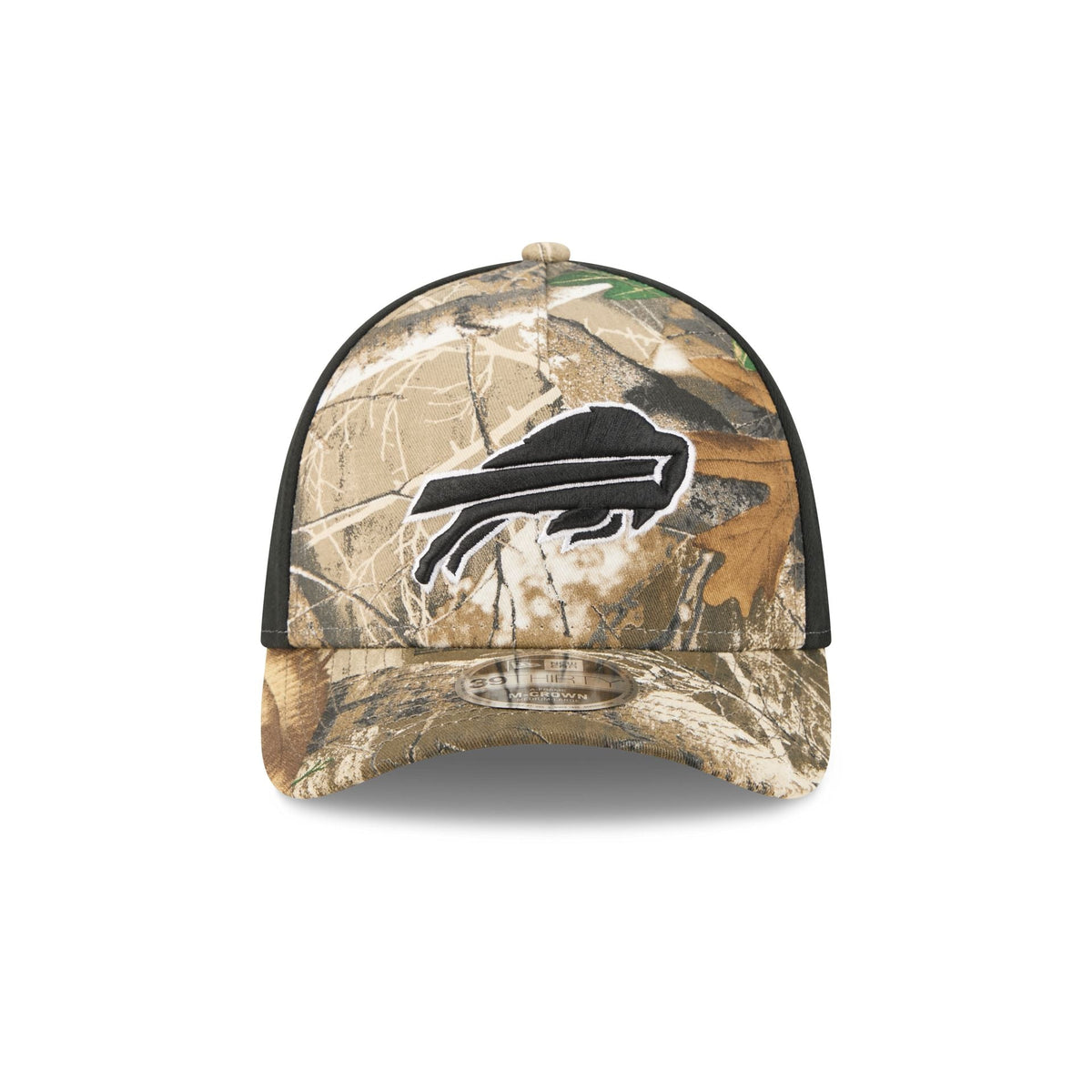 Buffalo Bills Poly Realtree 39THIRTY M-Crown A-Frame Stretch Fit Hat