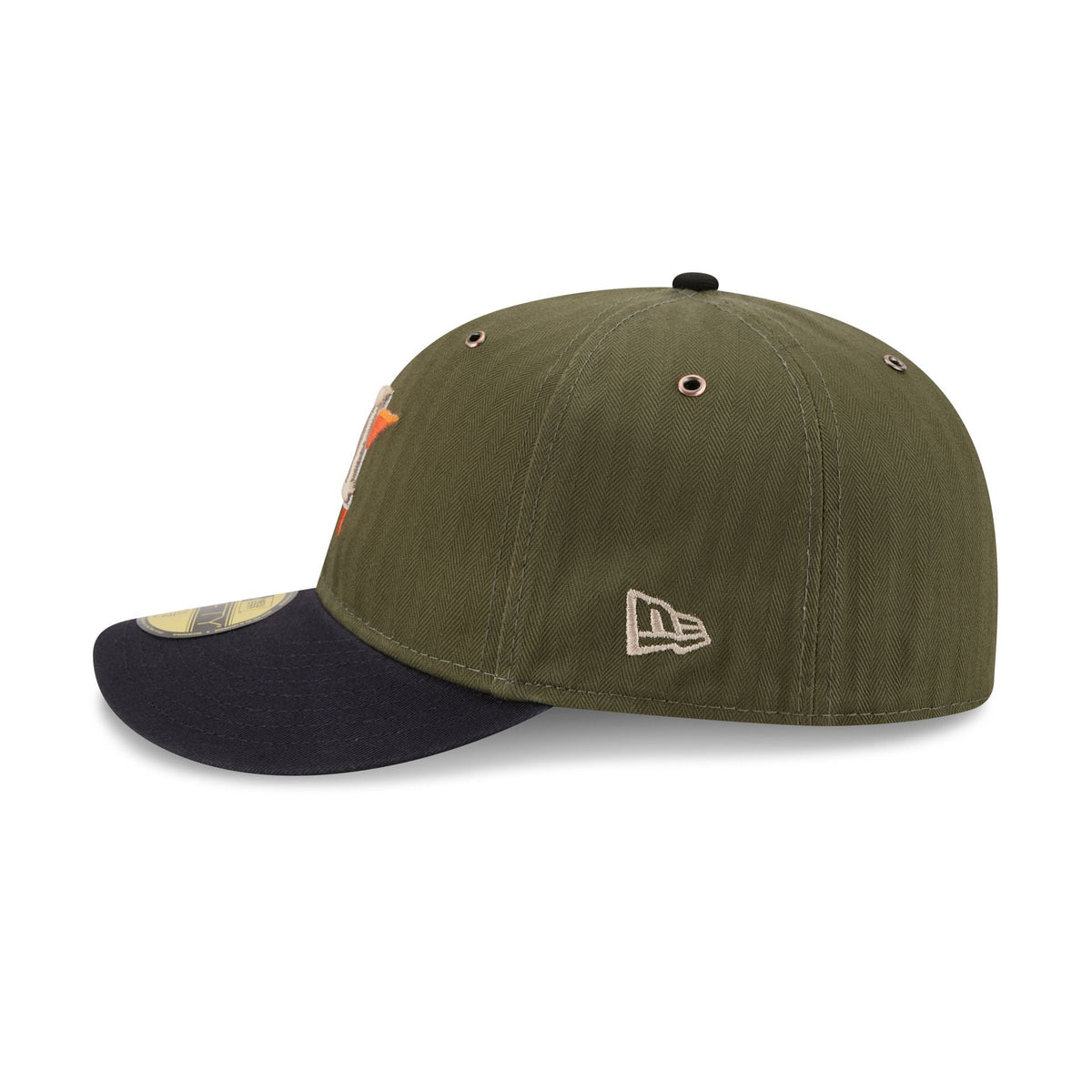 Houston Astros Three Looms American Herringbone 59FIFTY Fitted Hat