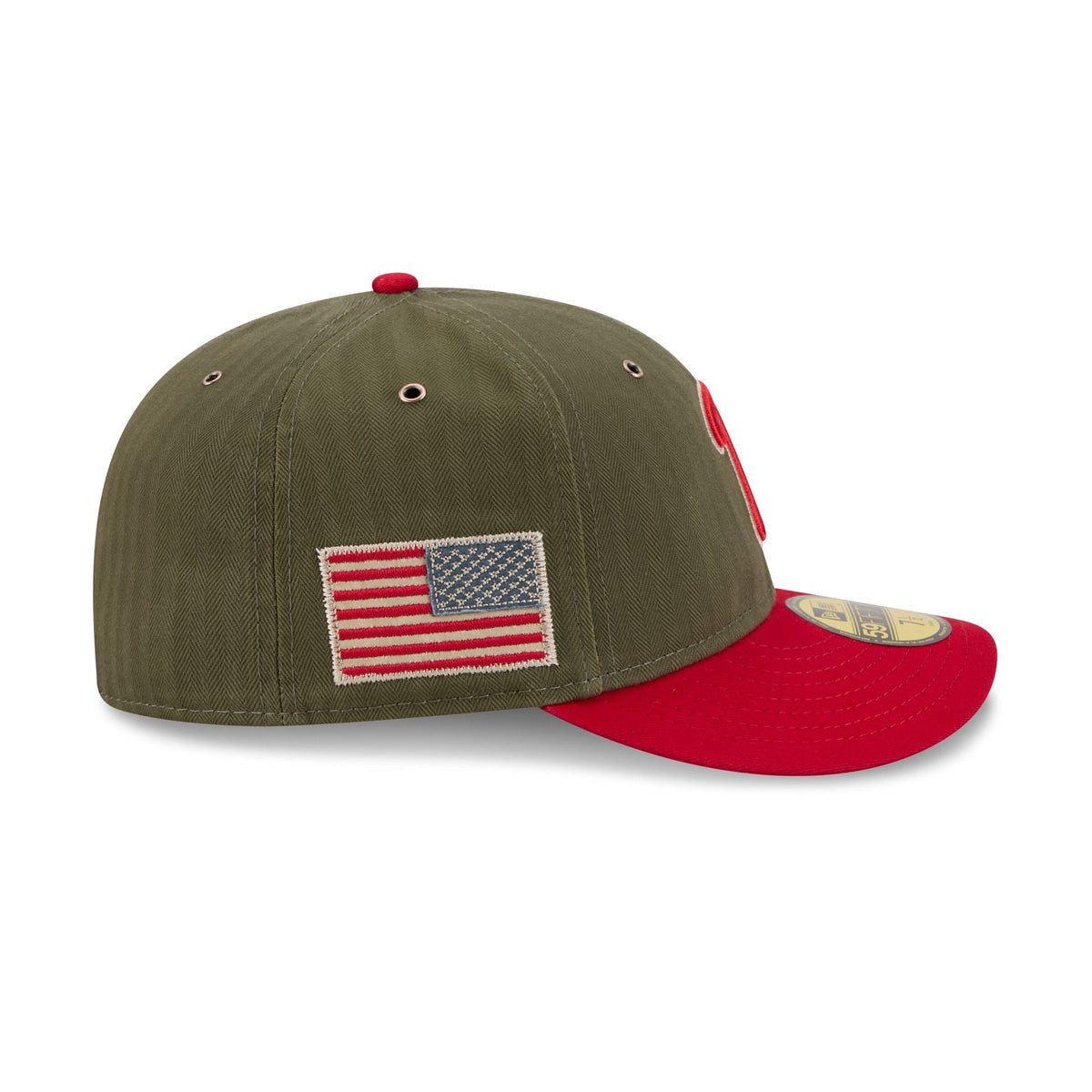 Philadelphia Phillies Three Looms American Herringbone 59FIFTY Fitted Hat