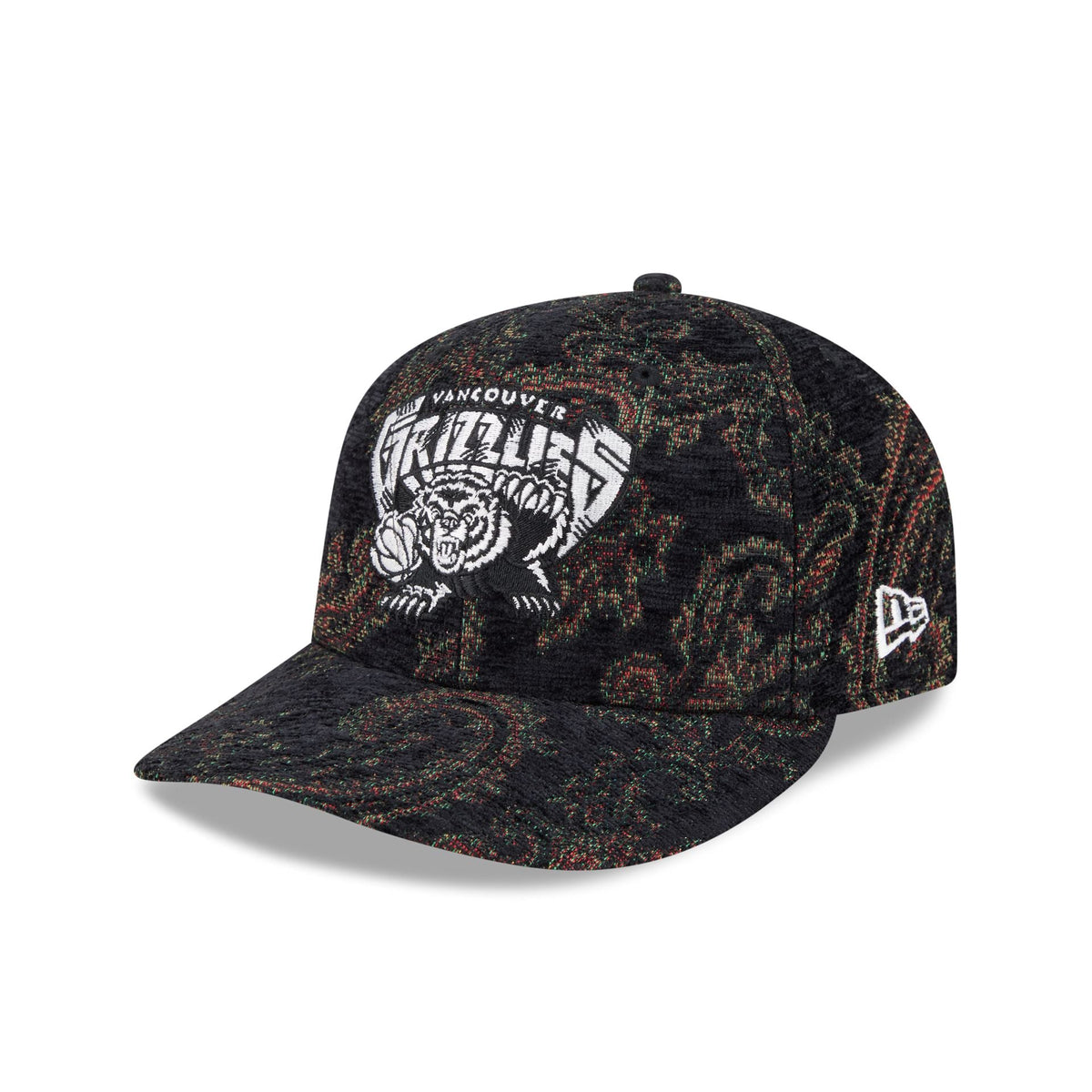 Vancouver Grizzlies Three Looms Jacquard Chenille 59FIFTY Fitted Hat
